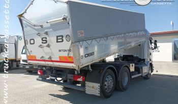 RIF.709 SCANIA R 520 – RIBALTABILE TRILATERALE NUOVO OSB IN ACCIAIO – EURO 6 – 2014 completo