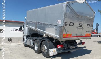 RIF.709 SCANIA R 520 – RIBALTABILE TRILATERALE NUOVO OSB IN ACCIAIO – EURO 6 – 2014 completo
