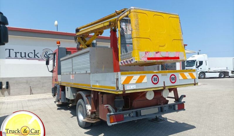 RIF.802 IVECO EUROCARGO 65 E 12 – 1993 – PIATTAFORMA AEREA – GRU PALAZZANI – VENTENNALE OK completo