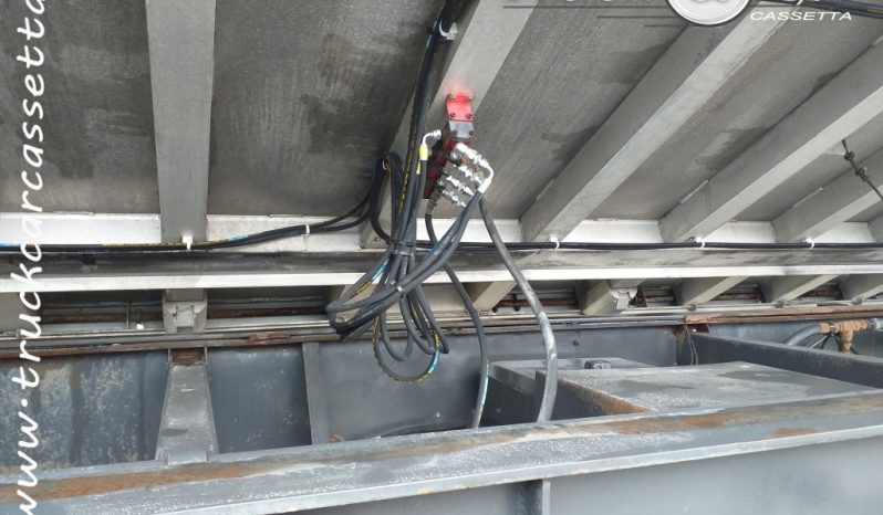 RIF.847 SEMIRIMORCHIO CARMOSINO – CASSA UNICA RIBALTABILE CENTINATA – 1999 completo