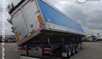 RIF.847 SEMIRIMORCHIO CARMOSINO – CASSA UNICA RIBALTABILE CENTINATA – 1999 completo