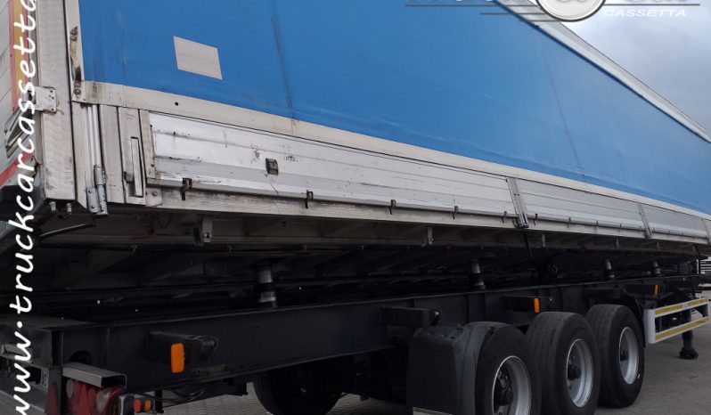 RIF.847 SEMIRIMORCHIO CARMOSINO – CASSA UNICA RIBALTABILE CENTINATA – 1999 completo