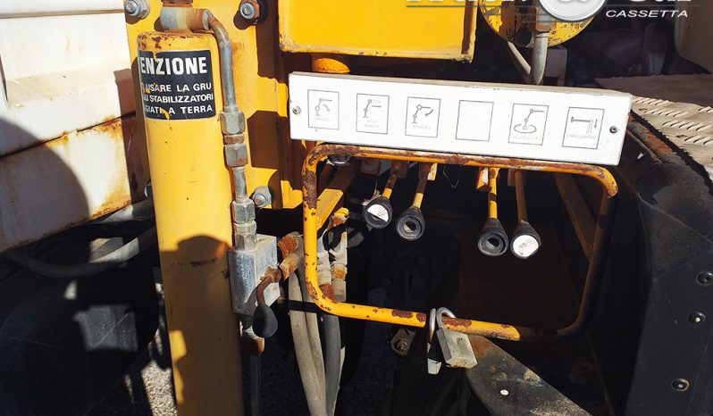 RIF.282 MAN MECCANICA 4X4 – 1988 – GRU PM E CASSONE FISSO completo