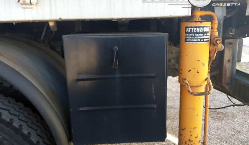 RIF.282 MAN MECCANICA 4X4 – 1988 – GRU PM E CASSONE FISSO completo