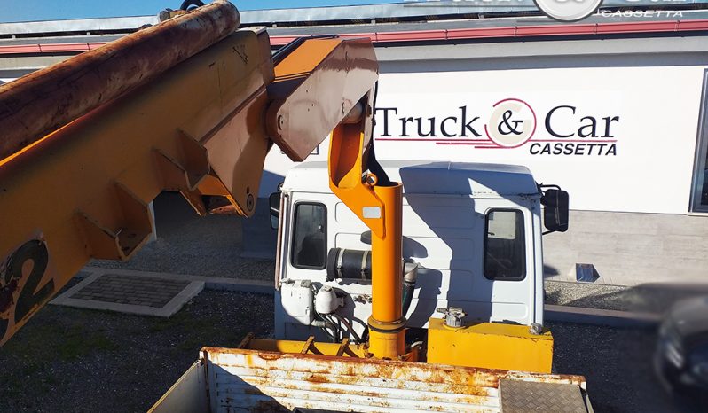 RIF.282 MAN MECCANICA 4X4 – 1988 – GRU PM E CASSONE FISSO completo