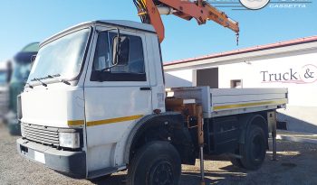 RIF.282 MAN MECCANICA 4X4 – 1988 – GRU PM E CASSONE FISSO completo