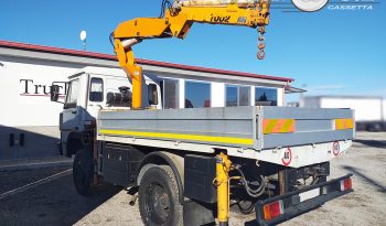 RIF.282 MAN MECCANICA 4X4 – 1988 – GRU PM E CASSONE FISSO completo