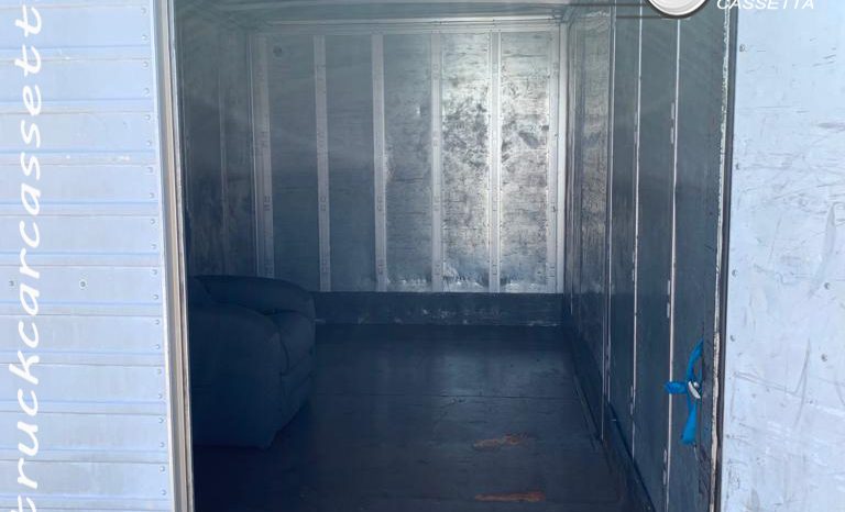 13° CASSA IN ALLUMINIO CON PORTE POSTERIORI 4.30 X 2.20 X 2.35 completo