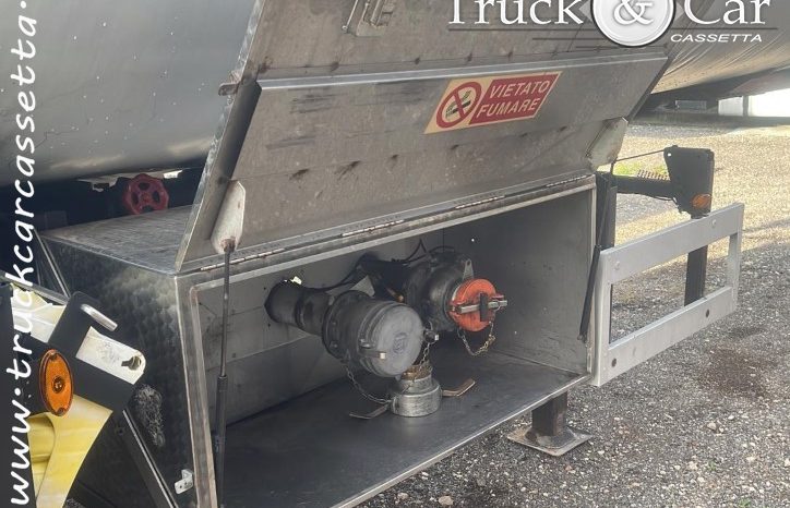 RIF.1066 SEMIRIMORCHIO ACERBI 15L2 – 1988 – CISTERNA – 39.000 L – TRASPORTO OLII ESAUSTI, CARBURANTE… completo