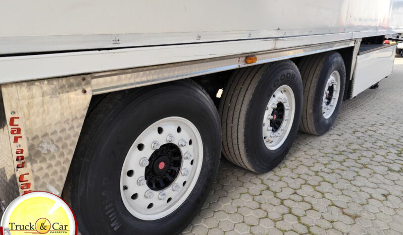 RIF.1117 SEMIRIMORCHIO CARMOSINO ANHANGER – ISOTERMICO CON GRUPPO FRIGORIFERO ATP FRC 04/2027 – 2003 completo