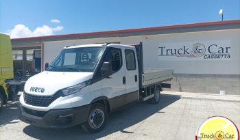 RIF.1124 IVECO DAILY 35 C 14 – 2021 – DOPPIA CABINA – CASSONE FISSO – EURO 6 completo