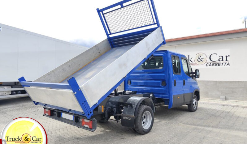 RIF.1253 IVECO DAILY 35 C 14 – 2020 – MOTORE NUOVO – DOPPIA CABINA – CASSONE RIBALTABILE POSTERIORE – EURO 6 completo