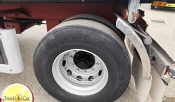 RIF.1206 RIMORCHIO BARTOLETTI – 1994 – CASSONE RIBALTABILE TRILATERALE IN ACCIAIO INOX CON CENTINA REMOVIBILE SPONDE/SOVRASPONDE completo