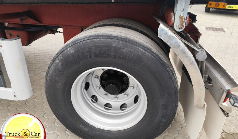 RIF.1206 RIMORCHIO BARTOLETTI – 1994 – CASSONE RIBALTABILE TRILATERALE IN ACCIAIO INOX CON CENTINA REMOVIBILE SPONDE/SOVRASPONDE completo