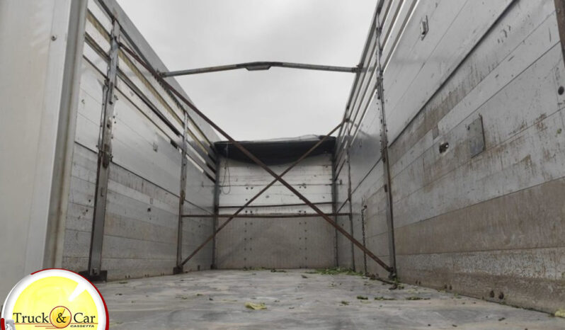 RIF.1206 RIMORCHIO BARTOLETTI – 1994 – CASSONE RIBALTABILE TRILATERALE IN ACCIAIO INOX CON CENTINA REMOVIBILE SPONDE/SOVRASPONDE completo