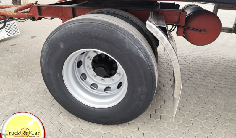 RIF.1206 RIMORCHIO BARTOLETTI – 1994 – CASSONE RIBALTABILE TRILATERALE IN ACCIAIO INOX CON CENTINA REMOVIBILE SPONDE/SOVRASPONDE completo