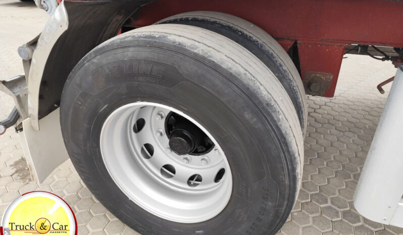 RIF.1206 RIMORCHIO BARTOLETTI – 1994 – CASSONE RIBALTABILE TRILATERALE IN ACCIAIO INOX CON CENTINA REMOVIBILE SPONDE/SOVRASPONDE completo