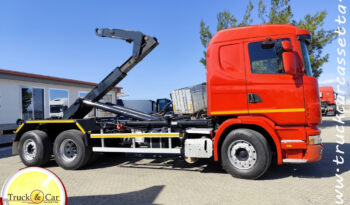 RIF.1204 SCANIA CV R 144.460 – 1997 – 3 ASSI – GANCIO SCARRABILE LEM DA 26 TON – EURO 5 CON ANTIPARTICOLATO completo