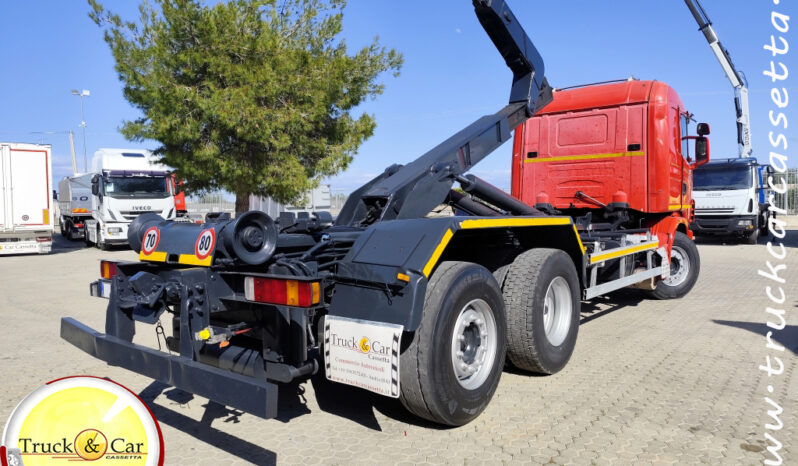 RIF.1204 SCANIA CV R 144.460 – 1997 – 3 ASSI – GANCIO SCARRABILE LEM DA 26 TON – EURO 5 CON ANTIPARTICOLATO completo