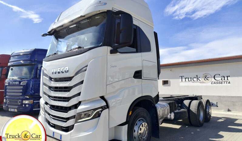 RIF.1244 IVECO S WAY 570 – 2020 – 3 ASSI A TELAIO – INTERASSE 4200 – EURO 6 completo