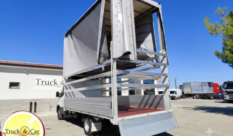 RIF.1273 IVECO DAILY 35 C 14 – 2018 – CASSONE CENTINATO ALZA/ABBASSA – COPRI/SCOPRI – EURO 6 completo