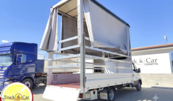 RIF.1273 IVECO DAILY 35 C 14 – 2018 – CASSONE CENTINATO ALZA/ABBASSA – COPRI/SCOPRI – EURO 6 completo