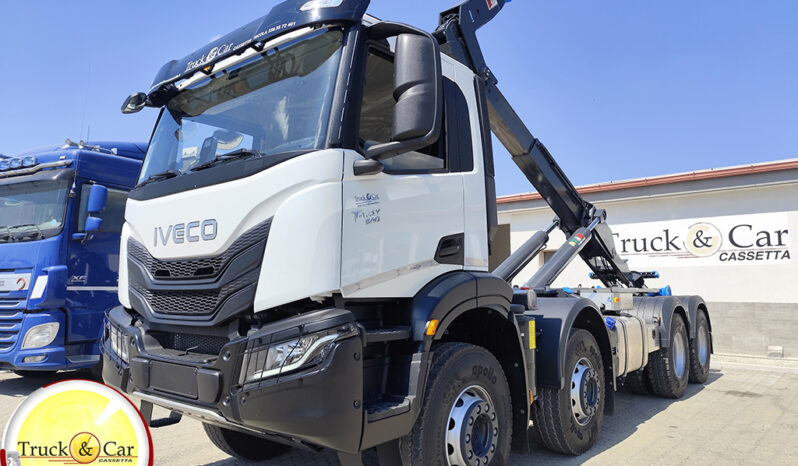 RIF.1293 IVECO TRAKKER T-WAY 540 (410T540 )NUOVO – GANCIO SCARRABILE NUOVO TAM 35/40 TON ADR CON BRANDEGGIO – 4 ASSI MEZZO D’OPERA – EURO 6 completo