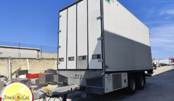 RIF.1313 RIMORCHIO BIGA FAST – 2016 – FURGONE ISOTERMICO CON GRUPPO FRIGO E SPONDA RETRATTILE DHOLLANDIA DA 20 Q.LI – ATP FRC 07/2028 completo