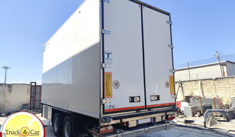 RIF.1313 RIMORCHIO BIGA FAST – 2016 – FURGONE ISOTERMICO CON GRUPPO FRIGO E SPONDA RETRATTILE DHOLLANDIA DA 20 Q.LI – ATP FRC 07/2028 completo