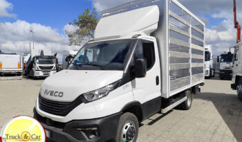 RIF.1318 IVECO DAILY 35 C 14 – 2025 – CASSONE CENTINATO CON SPONDA CARICATRICE A BATTENTE ANTEO DA 8 Q.LI – EURO 6 completo