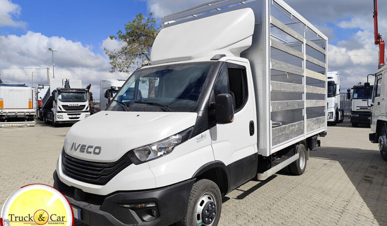 RIF.1318 IVECO DAILY 35 C 14 – 2025 – CASSONE CENTINATO CON SPONDA CARICATRICE A BATTENTE ANTEO DA 8 Q.LI – EURO 6 completo