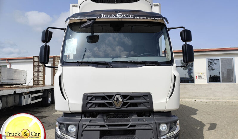RIF.1322 RENAULT TRUCKS D – 2022 – FURGONE ISOTERMICO CON GRUPPO FRIGO E SPONDA A BATTENTE DHOLLANDIA DA 20 Q.LI – ATP FRC 03/2028 – EURO 6 completo