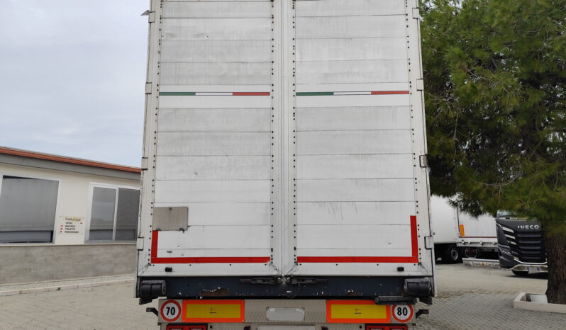 RIF.1327 SEMIRIMORCHIO VIBERTI – 2003 – CASSONE CENTINATO CON SPONDE – ALZA/ABBASSA – COPRI/SCOPRI completo