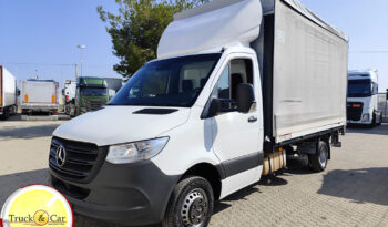 MERCEDES SPRINTER 417 CDI – 2024 – CASSONE CENTINATO CON SPONDA CARICATRICE A BATTENTE DHOLLANDIA DA 10 Q.LI – EURO 6 completo