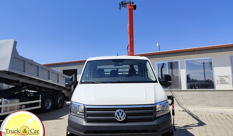 VOLKSWAGEN CRAFTER – 2020 – CASSONE FISSO CON GRU FASSI F32.A – EURO 6 completo