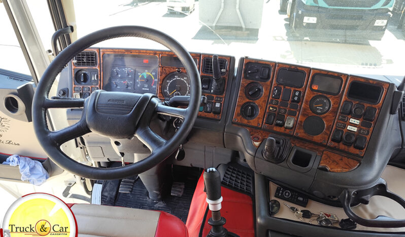 SCANIA 144 L 530 – 1999 – CASSONE RIBALTABILE TRILATERALE – EURO 2 completo