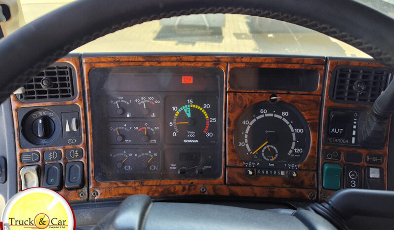 SCANIA 144 L 530 – 1999 – CASSONE RIBALTABILE TRILATERALE – EURO 2 completo