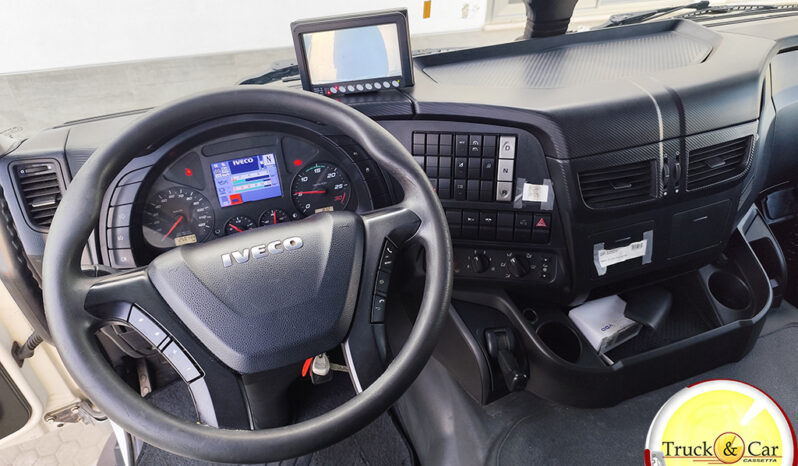 RIF.1353 IVECO STRALIS AD 190 S 400 – 2016 – ISOTERMICO CON GRUPPO FRIGO E SPONDA CARICATRICE RETRATTILE BAR CARGOLIFT DA 15 Q.LI – EURO 6 completo