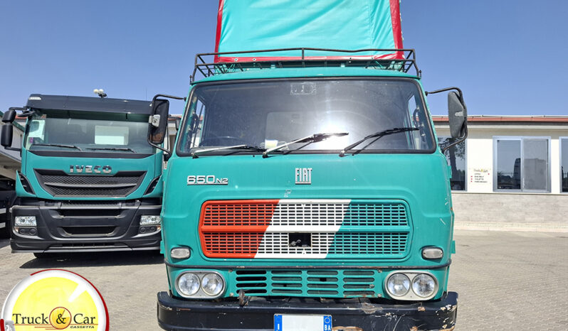 RIF.1361 FIAT 650 N2 – 1970 – CASSONE RIBALTABILE TRILATERALE CON SPONDE E SOVRASPONDE completo