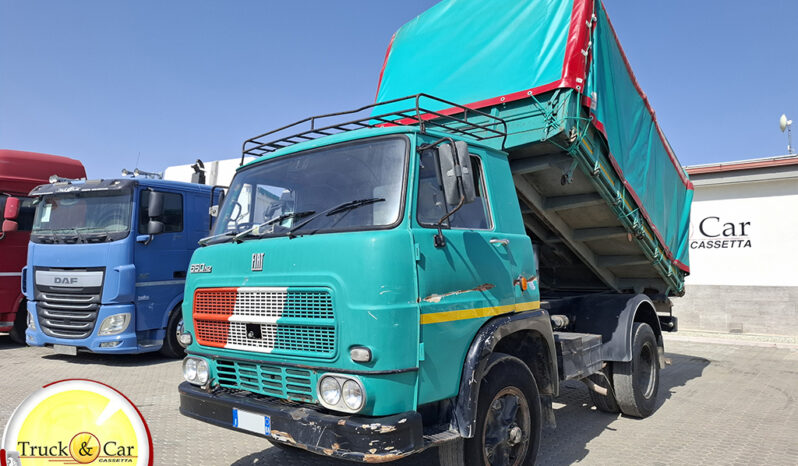 RIF.1361 FIAT 650 N2 – 1970 – CASSONE RIBALTABILE TRILATERALE CON SPONDE E SOVRASPONDE completo