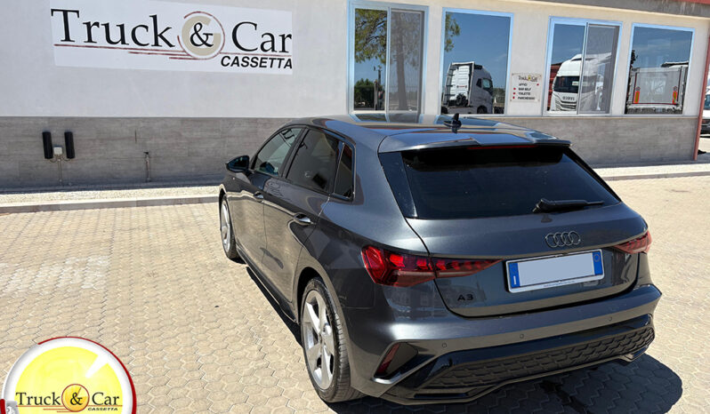 AUDI A3 SPORTBACK S TRONIC – 2025 – AUTOVETTURA –  2.0 150 CV DIESEL – EURO 6 completo