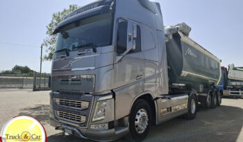 RIF.1375 VOLVO FH 500 – 2015 – TRATTORE CON IMPIANTO IDRAULICO – €6 + RIF.1376 SEMIRIMORCHIO MENCI – 2011 – VASCA 30 m3 RIBALTABILE POSTERIORE completo