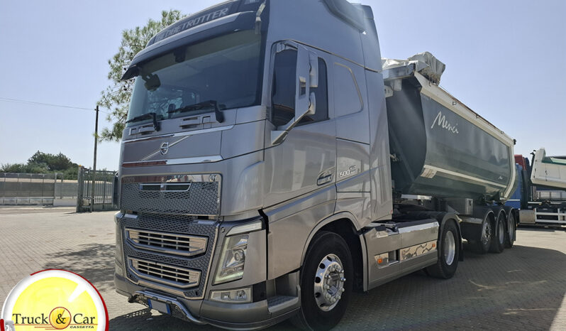 RIF.1375 VOLVO FH 500 – 2015 – TRATTORE CON IMPIANTO IDRAULICO – €6 + RIF.1376 SEMIRIMORCHIO MENCI – 2011 – VASCA 30 m3 RIBALTABILE POSTERIORE completo