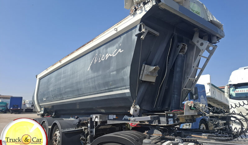 RIF.1375 VOLVO FH 500 – 2015 – TRATTORE CON IMPIANTO IDRAULICO – €6 + RIF.1376 SEMIRIMORCHIO MENCI – 2011 – VASCA 30 m3 RIBALTABILE POSTERIORE completo