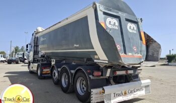 RIF.1375 VOLVO FH 500 – 2015 – TRATTORE CON IMPIANTO IDRAULICO – €6 + RIF.1376 SEMIRIMORCHIO MENCI – 2011 – VASCA 30 m3 RIBALTABILE POSTERIORE completo