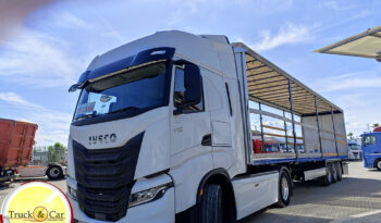 RIF.1352 IVECO S WAY 530 – 2022 – TRATTORE STRADALE – EURO 6 – ALLESTIMENTO ON+ + RIF.1043 SEMIRIMORCHIO KRONE – 2015 – ALZA/ABBASSA COPRI/SCOPRI E BUCA COILS completo