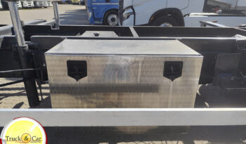 RIF.1380 IVECO EUROCARGO 180 E 30 – 2012 – TELAIO PORTA CONTAINERS CON SPONDA RETRATTILE DAUTEL DA 20 Q.LI – EURO 5 completo