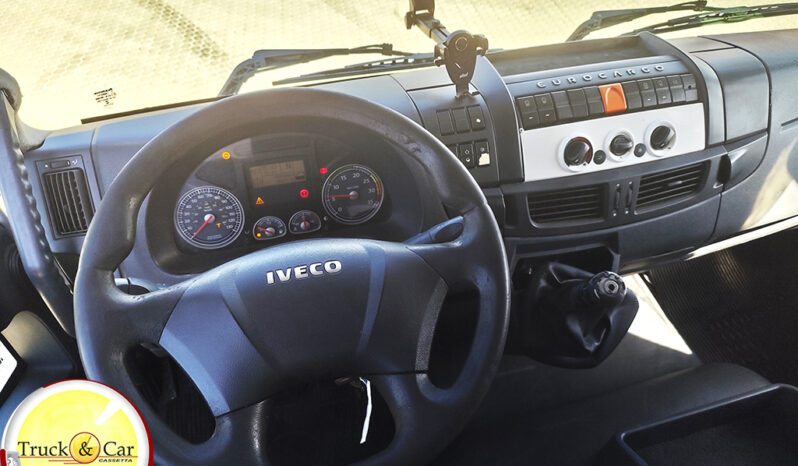RIF.1380 IVECO EUROCARGO 180 E 30 – 2012 – TELAIO PORTA CONTAINERS CON SPONDA RETRATTILE DAUTEL DA 20 Q.LI – EURO 5 completo