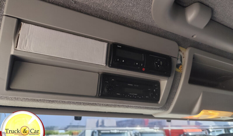 RIF.1380 IVECO EUROCARGO 180 E 30 – 2012 – TELAIO PORTA CONTAINERS CON SPONDA RETRATTILE DAUTEL DA 20 Q.LI – EURO 5 completo