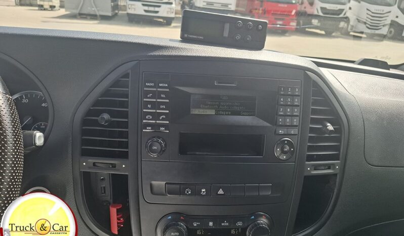 RIF.1383 MERCEDES VITO – 2016 – FURGONE ISOTERMICO CON GRUPPO FRIGORIFERO ATP FRCX 09/2028 – EURO 6 completo